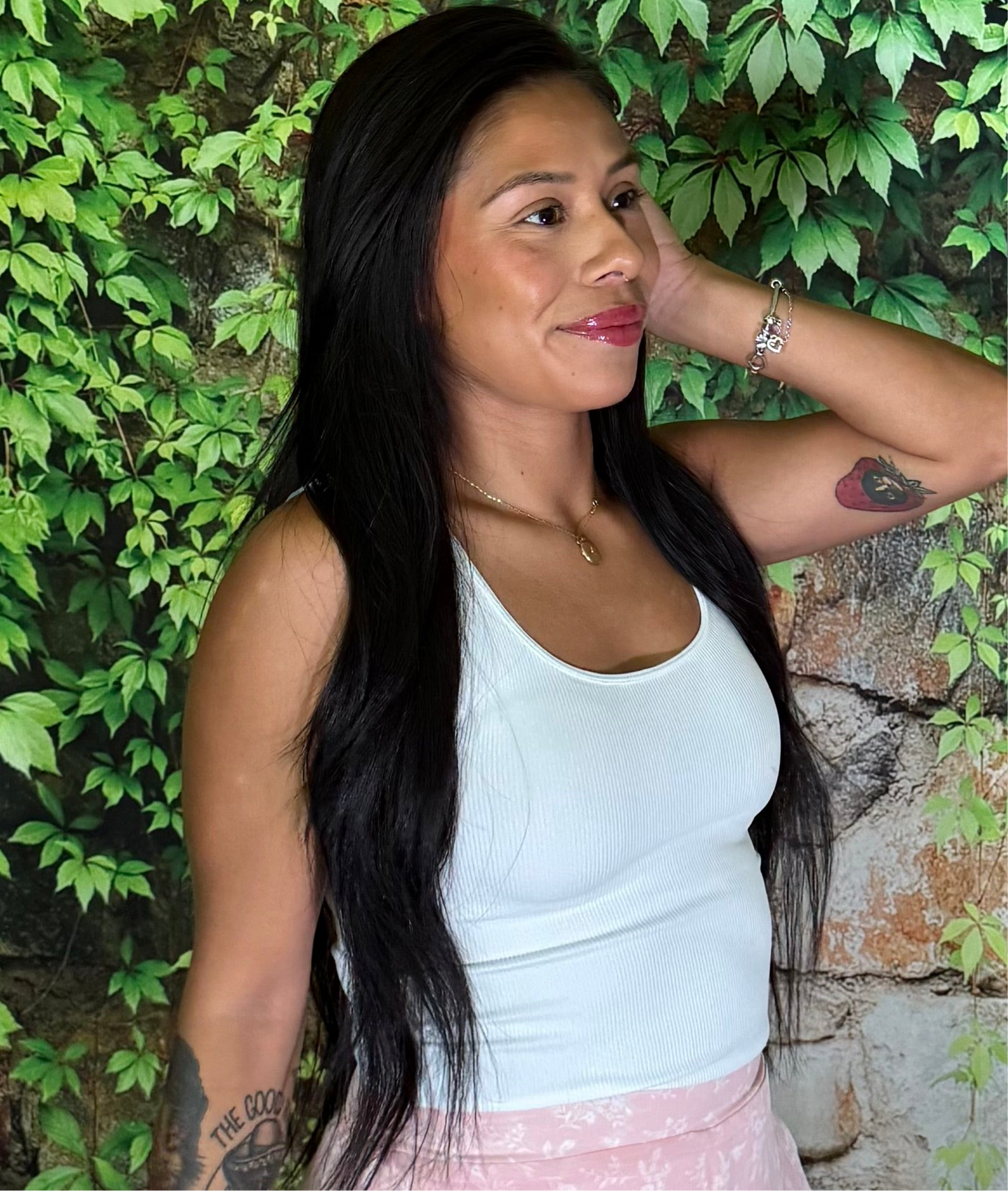 White Seamless Tank Top
